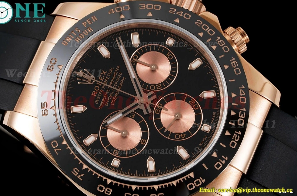 A7750 116518 RG Daytona WF Black 316L RU Dial 0515